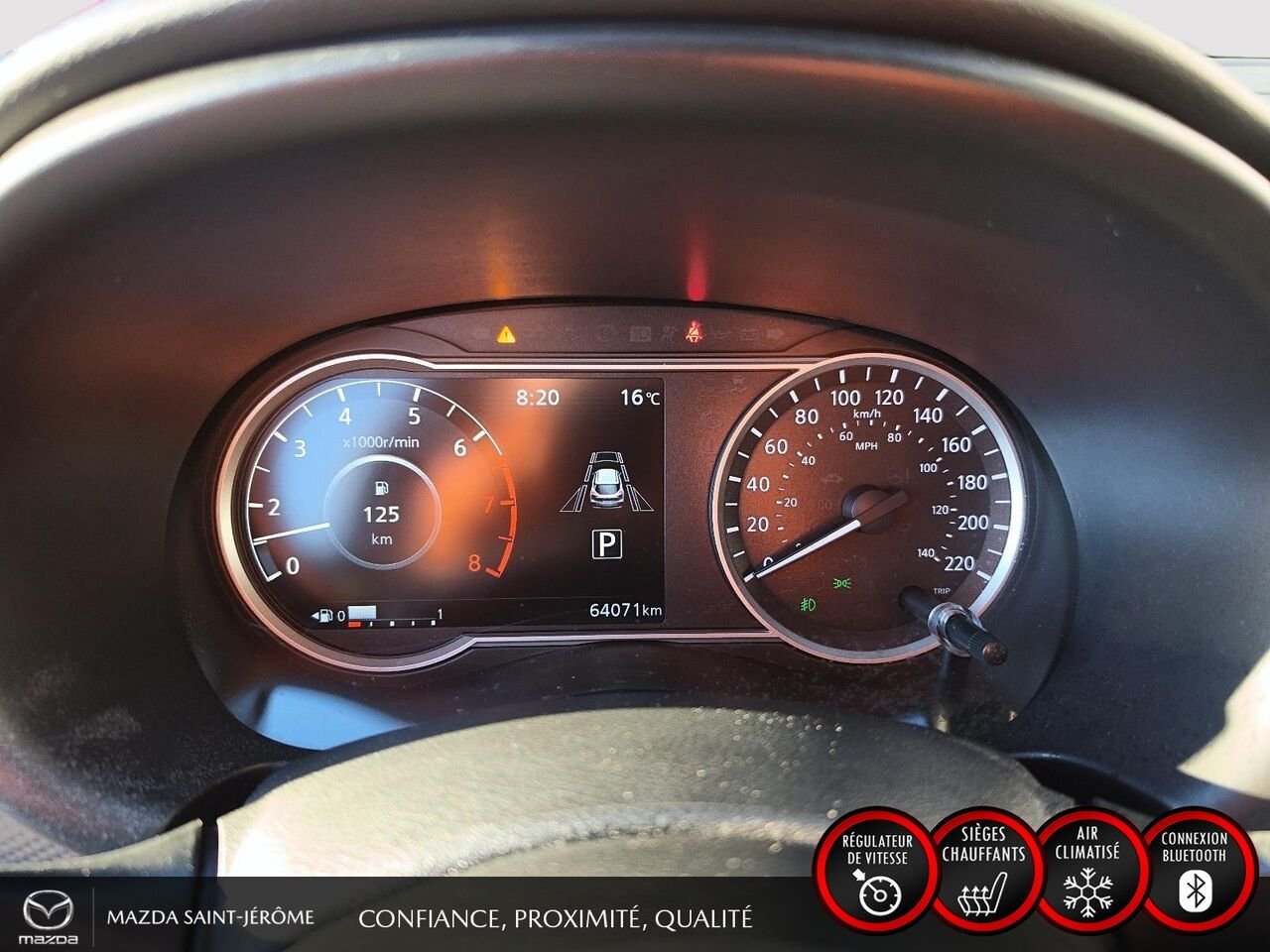 Nissan Kicks SV | JAMAIS ACCIDENTÉ | SIÈGES CHAUFFANTS | APPLE CARPLAY | DÉMARREUR À DISTANCE 2020 Bleu Saint-Jérôme - photo #15