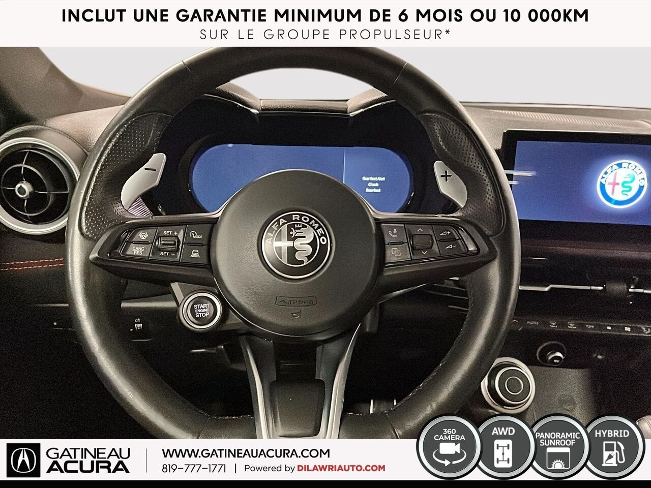 2024 Alfa Romeo Tonale Veloce PHEV AWD White Ottawa & Gatineau - photo #8