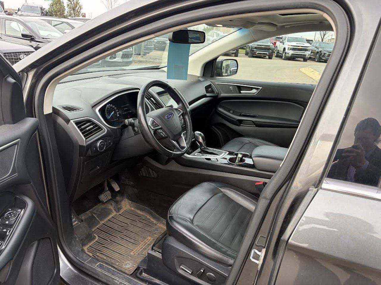 2017 Ford Edge 4dr SEL AWD Grey Sherwood Park - photo #5