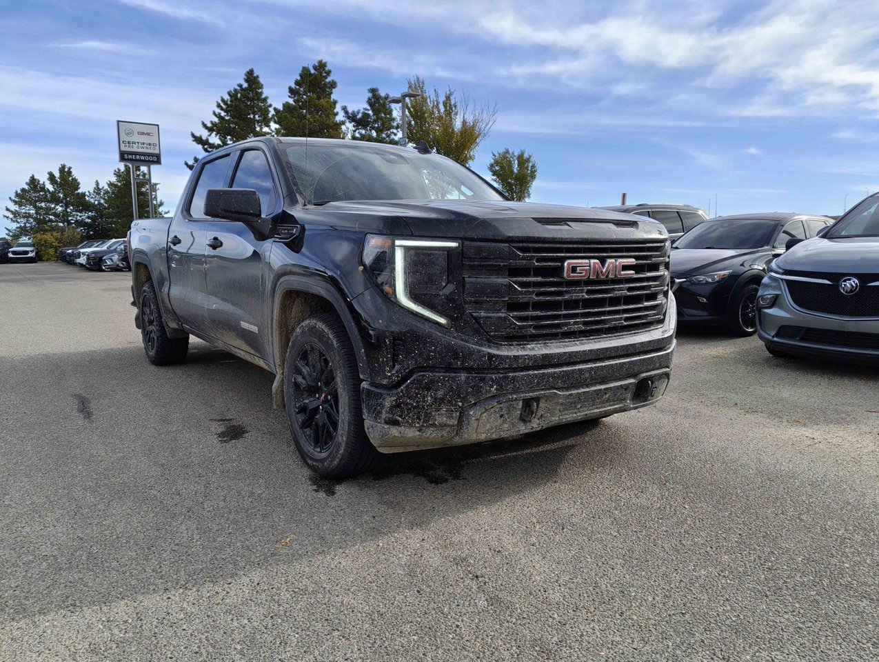 2024 GMC Sierra 1500 4WD Crew Cab 147 Elevation Black Sherwood Park - photo #2