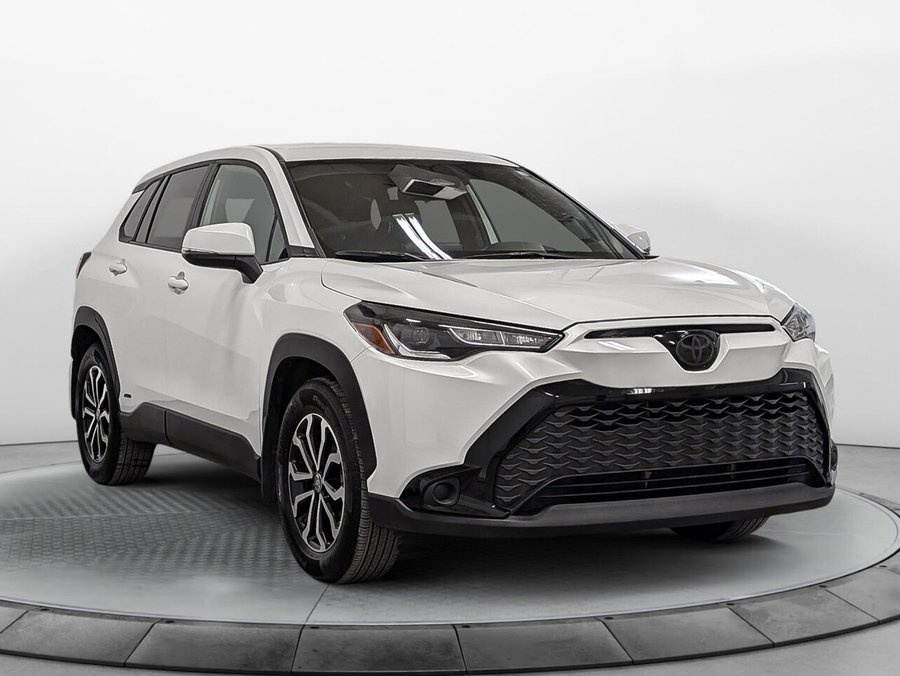 Toyota Corolla Cross AWD AWD Hybrid SE Sièges Chauffants 2023 Blanc