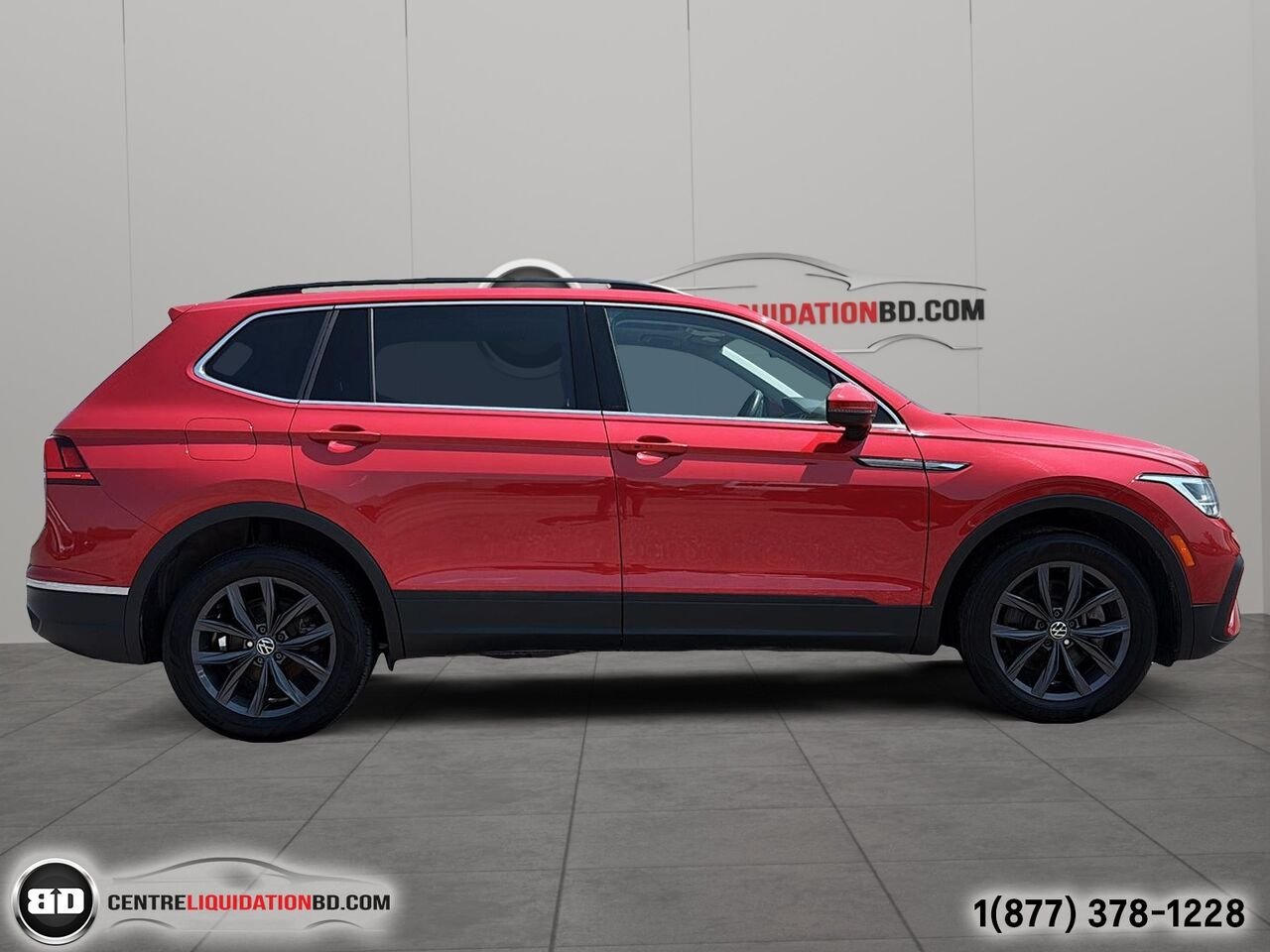 Volkswagen Tiguan Comfortline | BD0343 2022 Rouge Granby - photo #3