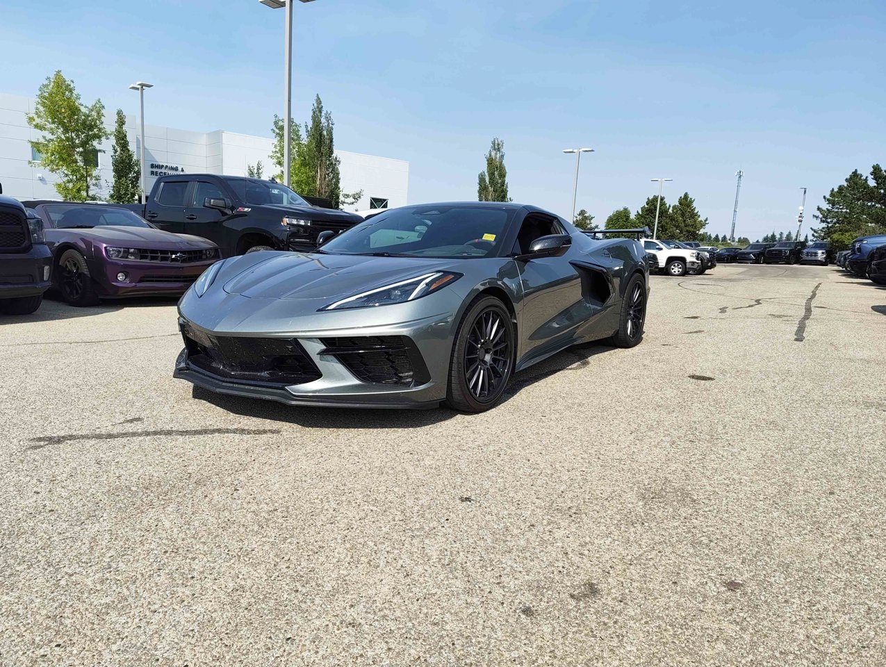 2024 Chevrolet Corvette 2dr Stingray Conv w/2LT Hypersonic Gray Metallic Sherwood Park - photo #3