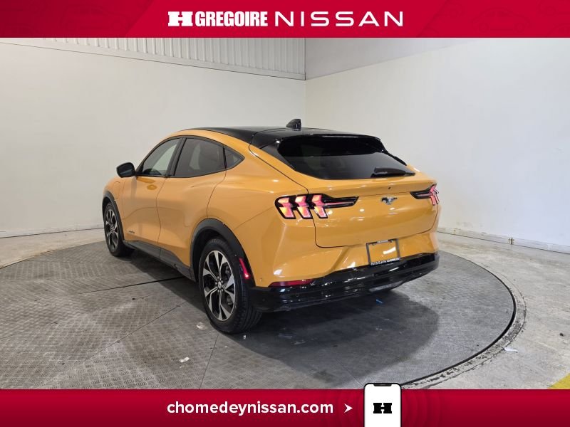 2022 Ford Mustang Mach-E Yellow Laval - photo #20