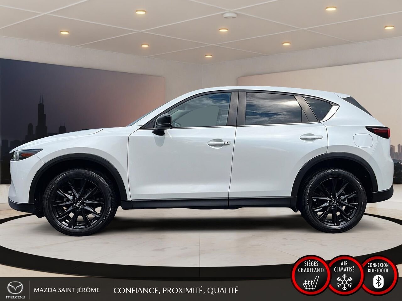 2022 Mazda CX-5 White Ste-Agathe des Monts - photo #10