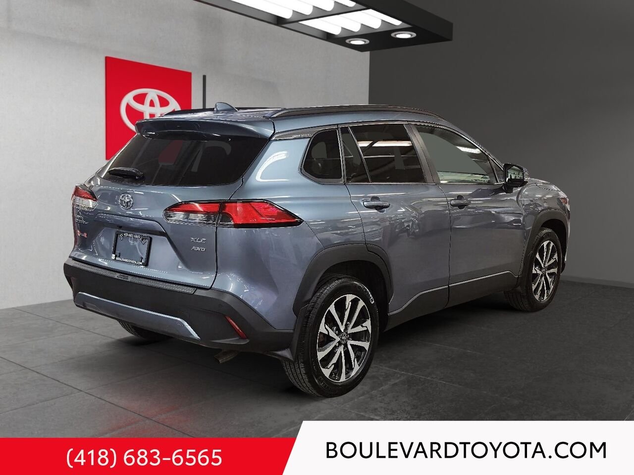 2022 Toyota COROLLA CROSS 100589B-50 | XLE, AWD Silver Québec - photo #3