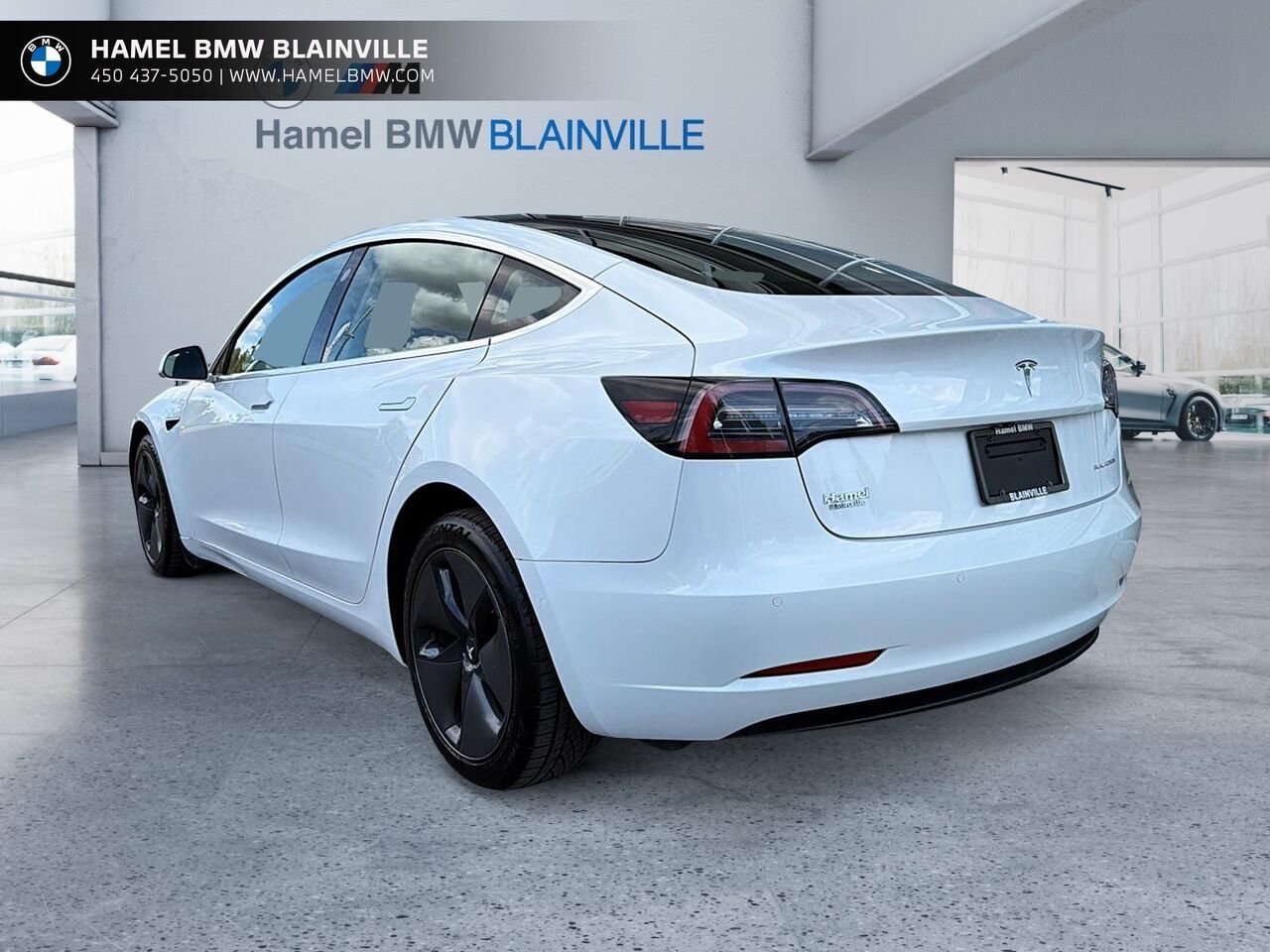 Tesla Model 3 Longue autonomie TI 2020 Blanc Blainville - photo #3
