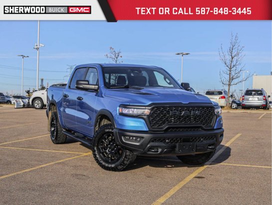 2025 Ram 1500 Rebel Level 1 3.0L | Navigation | Heated Half Leather Seats Blue