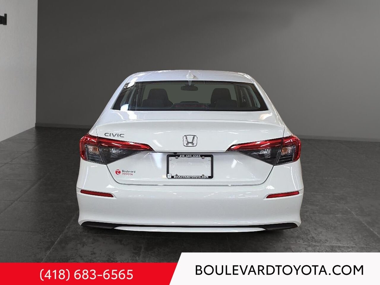 Honda Civic Berline 100411A-84 | EX 2023 Blanc Québec - photo #4