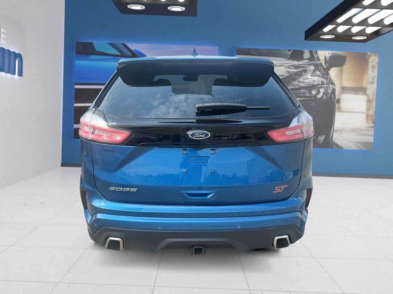2020 Ford Edge Blue Rouyn-Noranda - photo #2