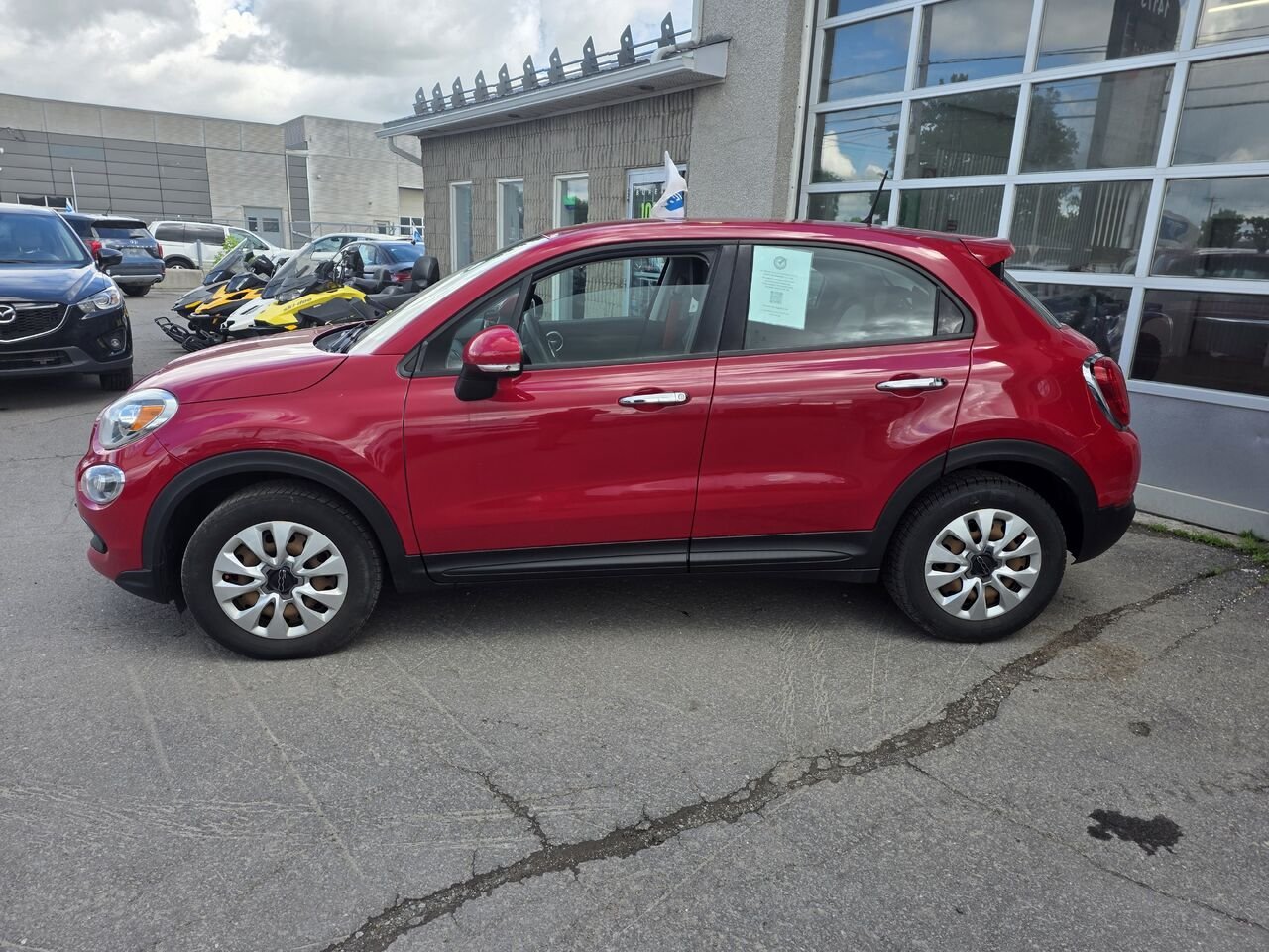 fiat 500x 2016 Rouge Longueuil, - photo #2