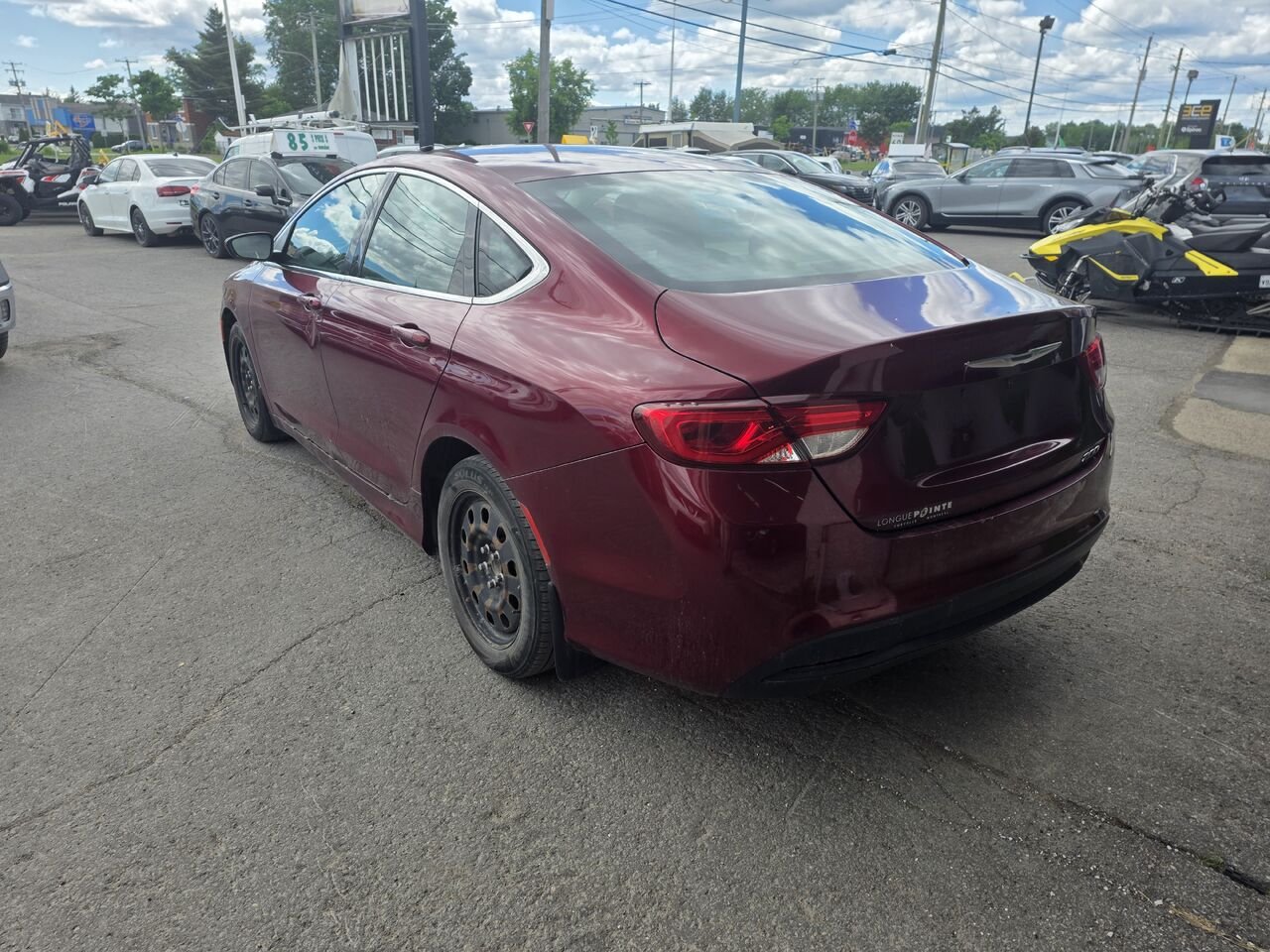 Chrysler 200 2015 Rouge Longueuil, - photo #2