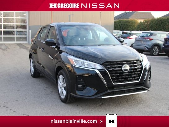 2024 Nissan Kicks S*CAMERA DE RECULE*CARPLAY*a partir de 2,99% Black