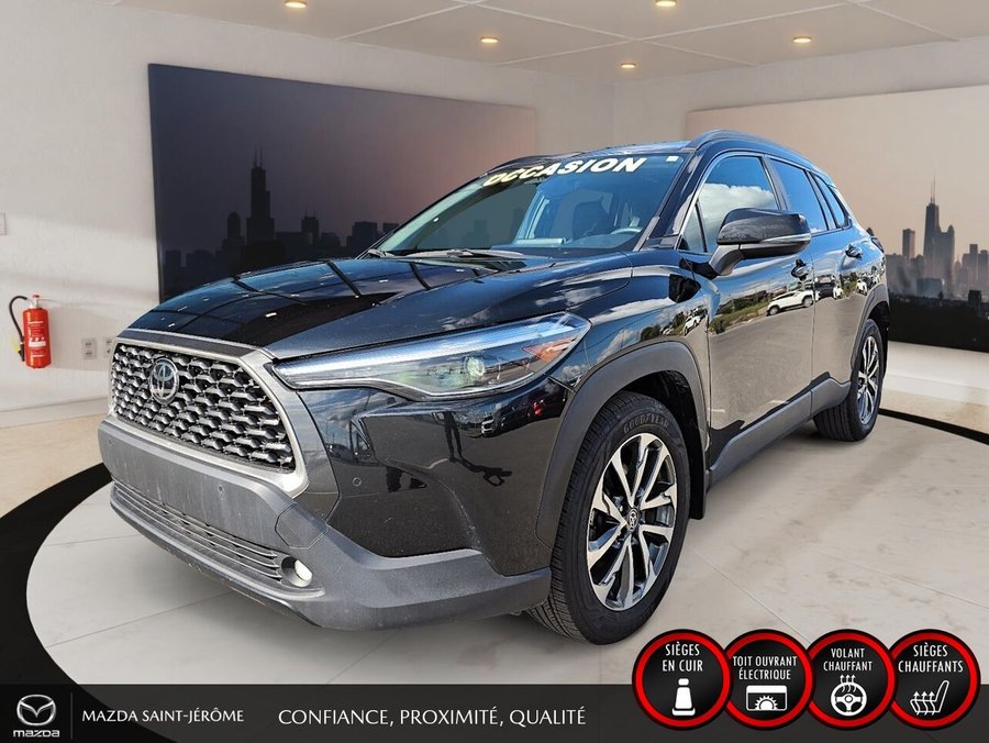 2023 Toyota Corolla Cross XLE | TOIT OUVRANT | AWD Black