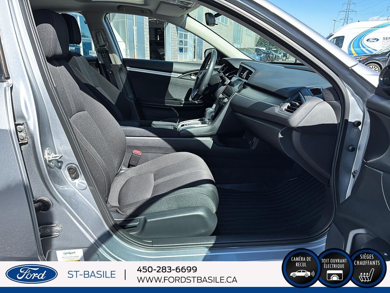HONDA CIVIC 2018 Argent Saint-Basile-le-Grand - photo #12