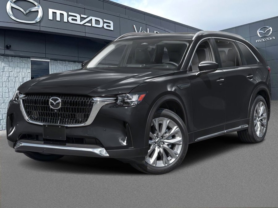 Mazda CX-90 hybride léger GT TI, HYBRIDE, 5 PLACE CAPITAINES 2026 Noir de jais mica