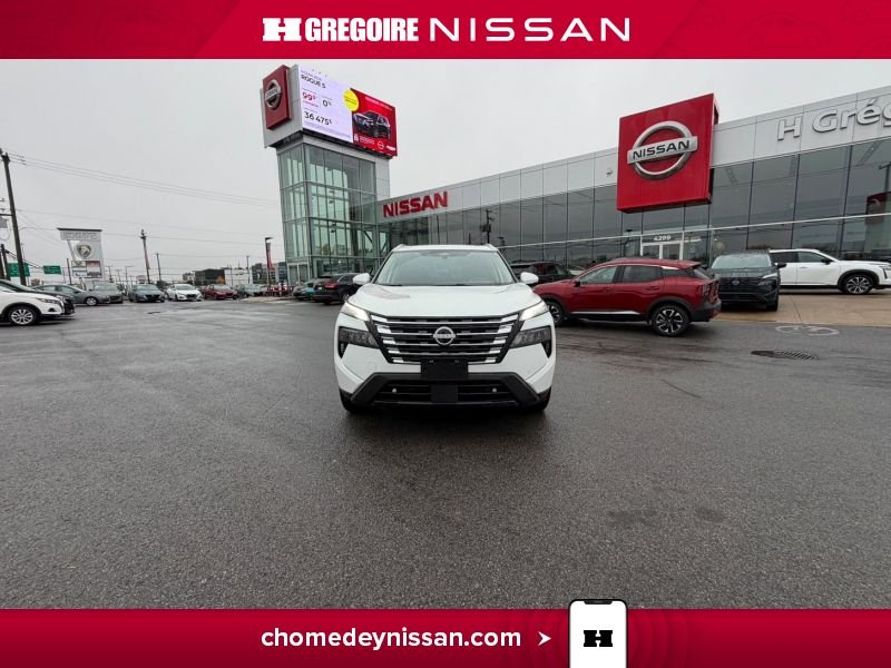 2025 Nissan Rogue White Laval - photo #2