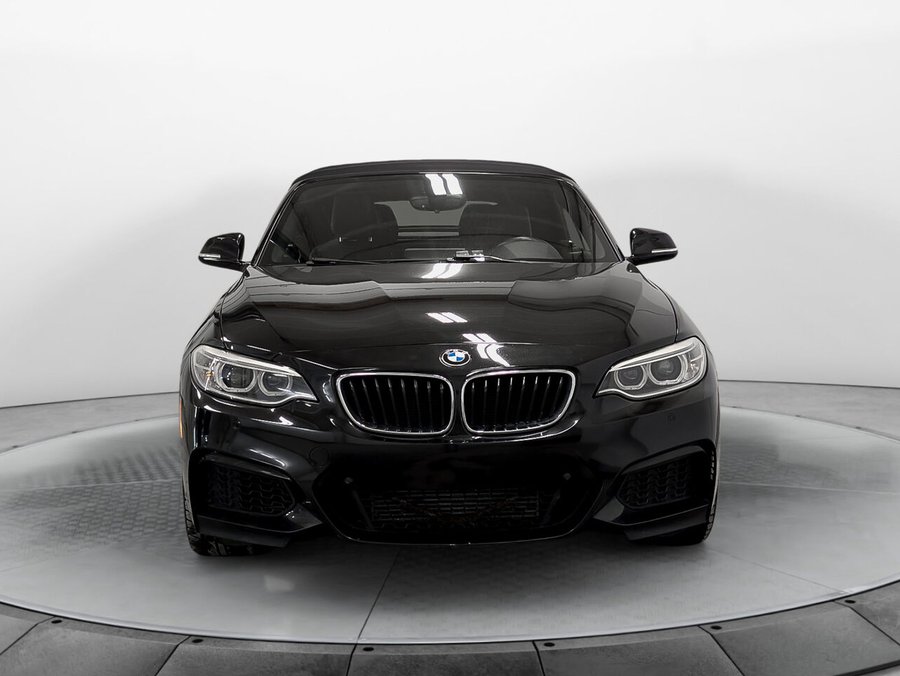 BMW 228i xDrive Cabriolet Premium Enhanced et M Package 2016 Noir