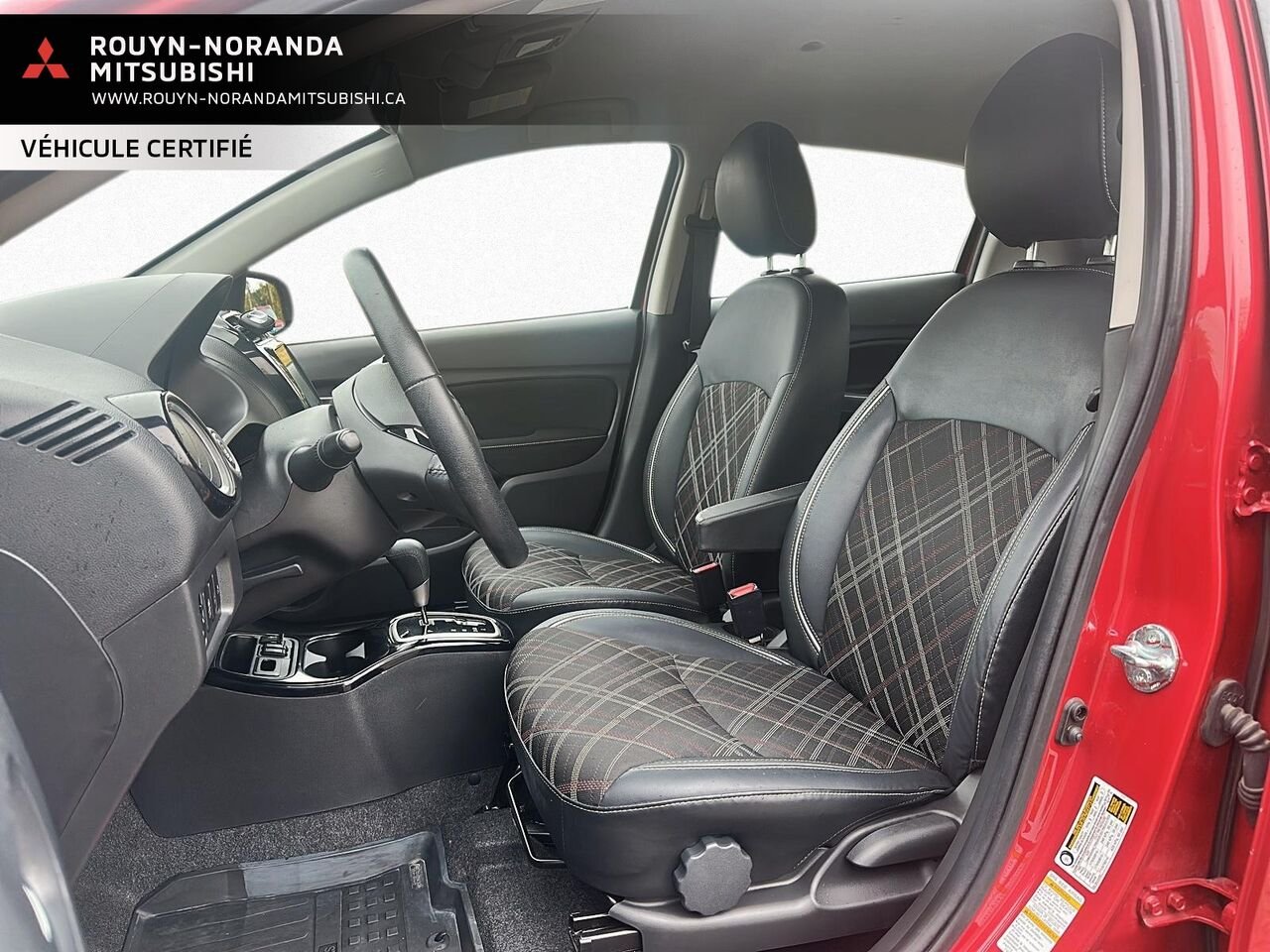 2024 Mitsubishi Mirage Red  - photo #7
