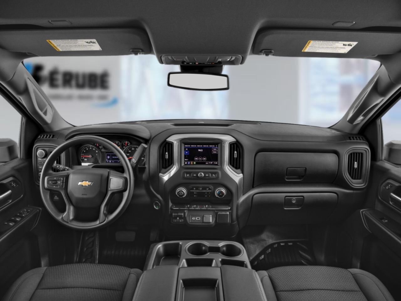 2026 CHEVROLET Silverado 2500HD K2500 HD SILVERADO CREW CAB WT L/BOX (1WT) BLACK Rivière-du-Loup - photo #8