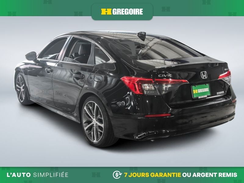 Honda Civic 821107 | Touring AUTO A/C MAGS CUIR TOIT NAV CAM RECUL BLUE 2024 Noir Laval - photo #4