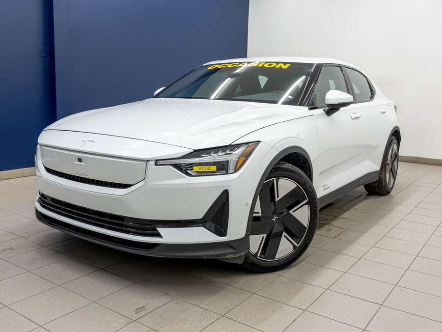 Polestar 2 LONG RANGE *NAV PILOT ASSIST SIÈGES CHAUF REG ADAP 2025 Blanc