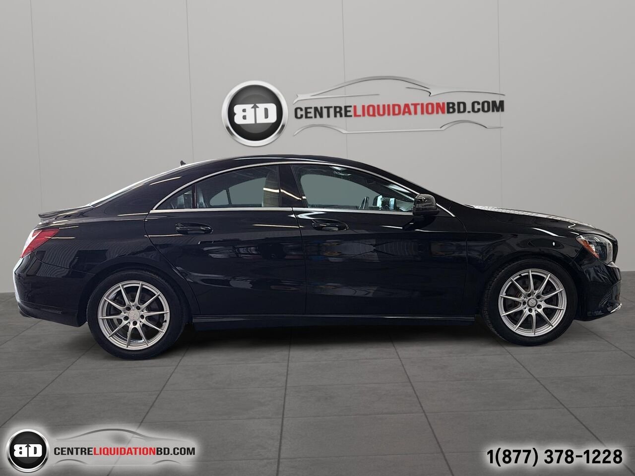 2017 Mercedes-Benz CLA CLA 250 4MATIC | A8556 Black Granby - photo #3