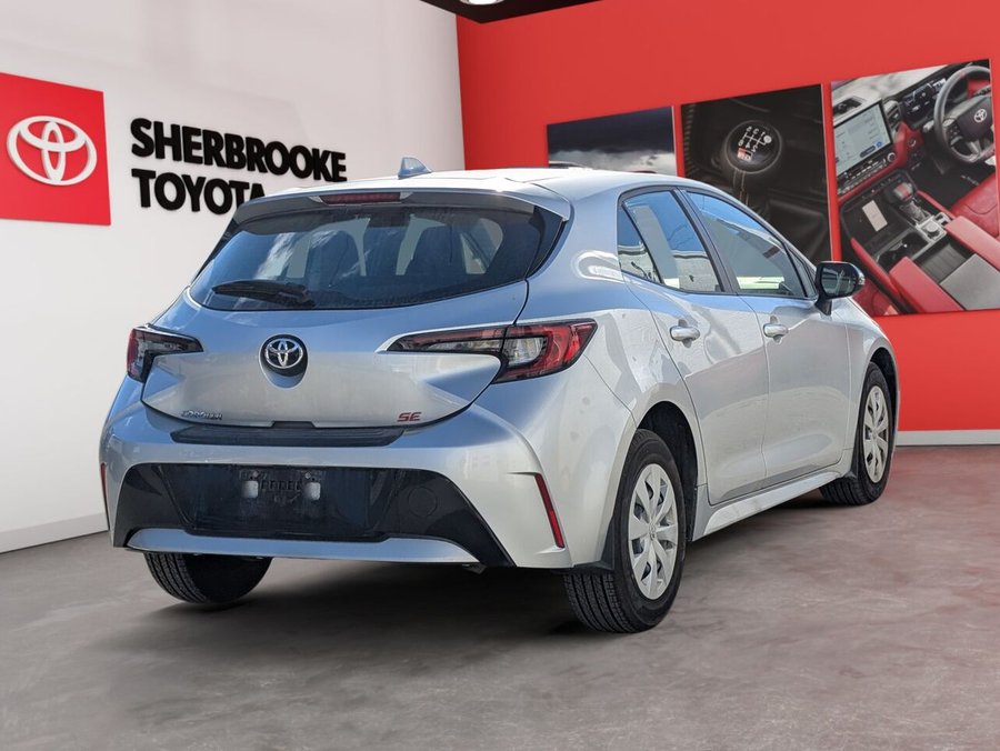Toyota Corolla à hayon BASE/BLUETOOTH/CLIMATISATION/RÉGULATEUR DE VITESSE/VITRES ÉLECTRIQUES 2025 Argent