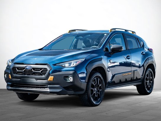 2024 Subaru Crosstrek WILDERNESS 4X4 CUIR TOIT CAMERA APPL/ANDRO ANTIVOL Blue
