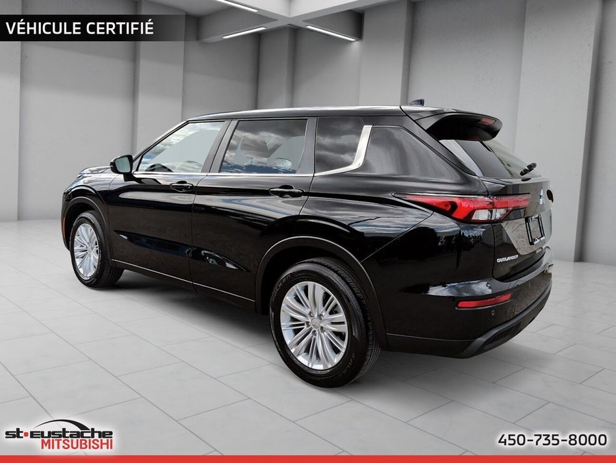 Mitsubishi Outlander ES S-AWC-BANC CHAUFFANT-CAMERA DE RECUL-CARPLAY/ANDROID AUTO 2023 Noir
