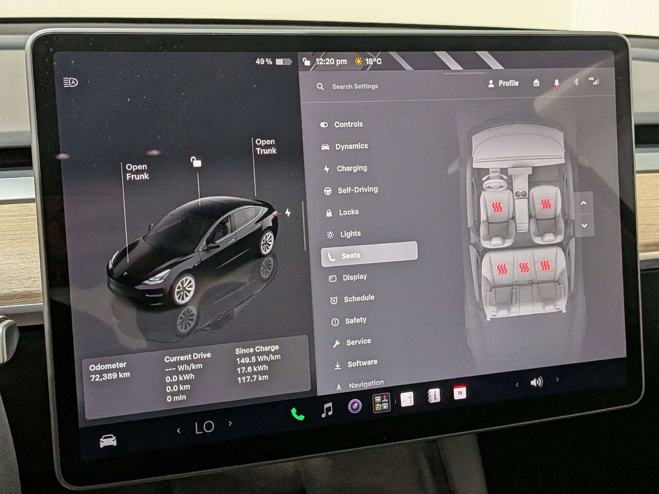 Tesla Model 3 Standard Range RWD *Ltd Avail* 2022 Noir Val-David - photo #21