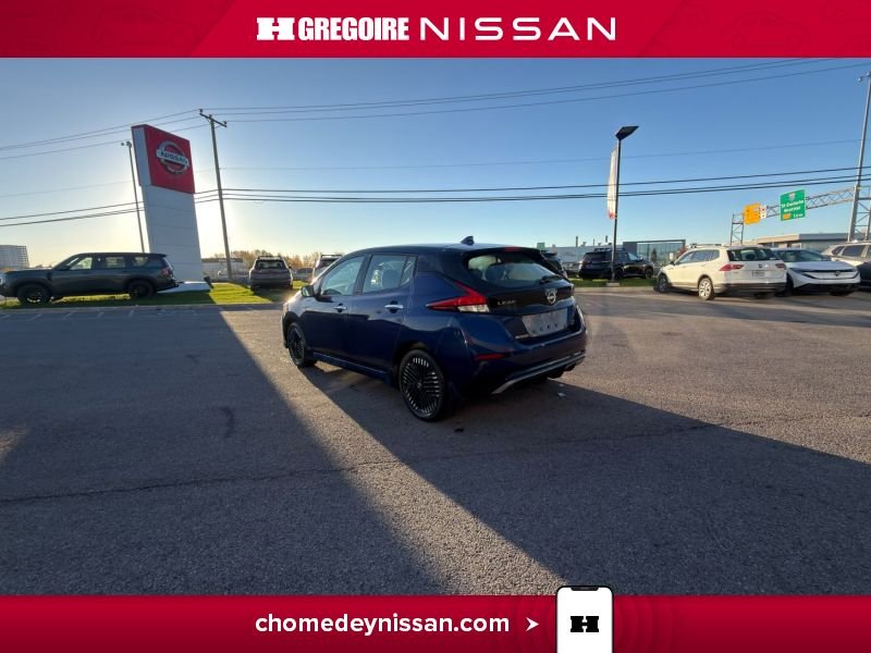 2023 Nissan Leaf Blue Blainville - photo #7