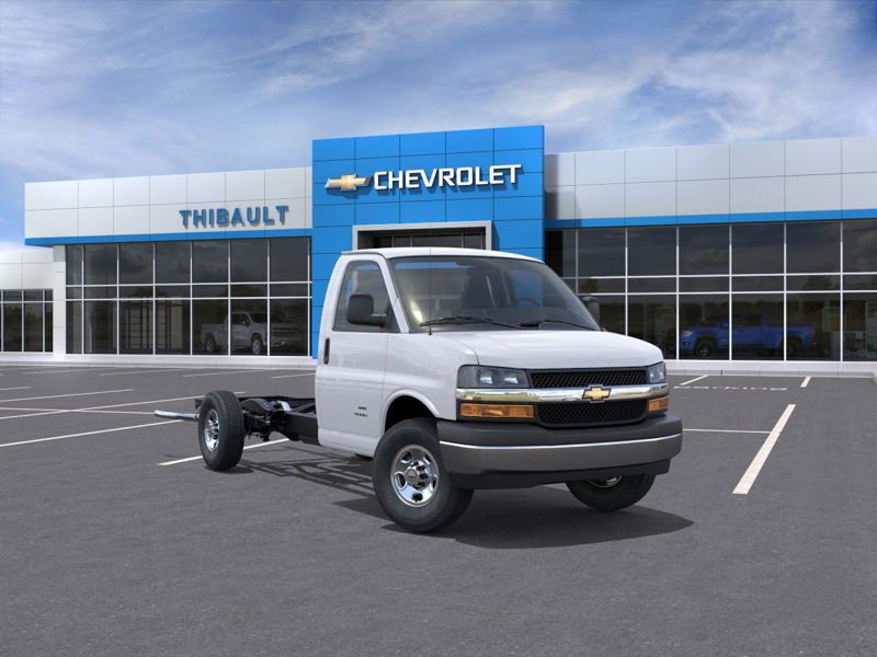 2026 CHEVROLET FOURGONNETTE COMMERCIALE TRONQUÉE EXPRESS 3500 fourgonnette 159 po White Sherbrooke - photo #0