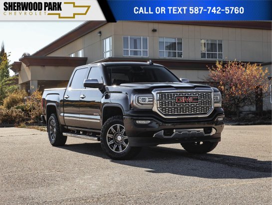 2018 GMC Sierra 1500 Denali 6.2L | Sunroof Black