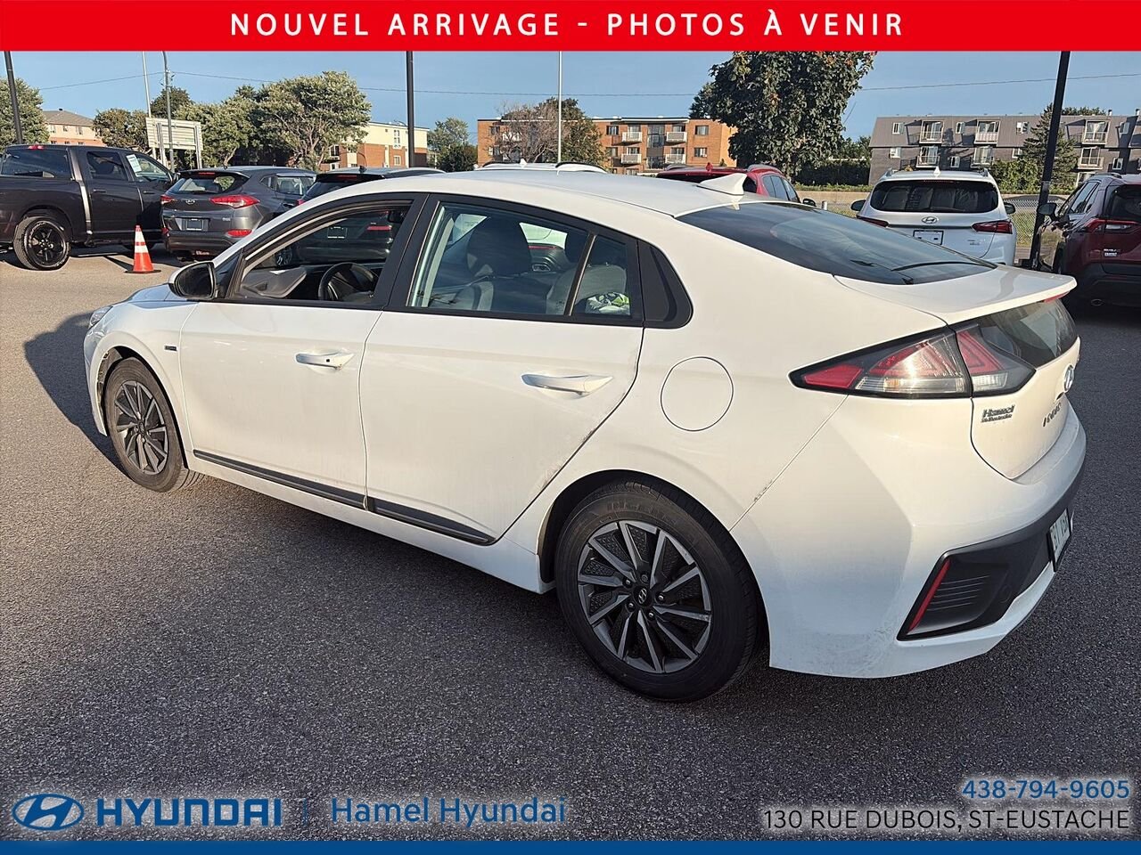 2020 Hyundai Ioniq Electric White Saint-Eustache - photo #3