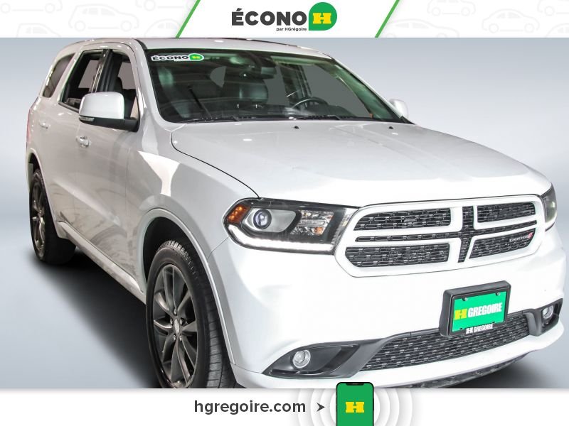 Dodge Durango 820874 | GT AWD CUIR TOIT BLUETOOTH CAMÉRA MAGS 2018 Blanc Laval - photo #0