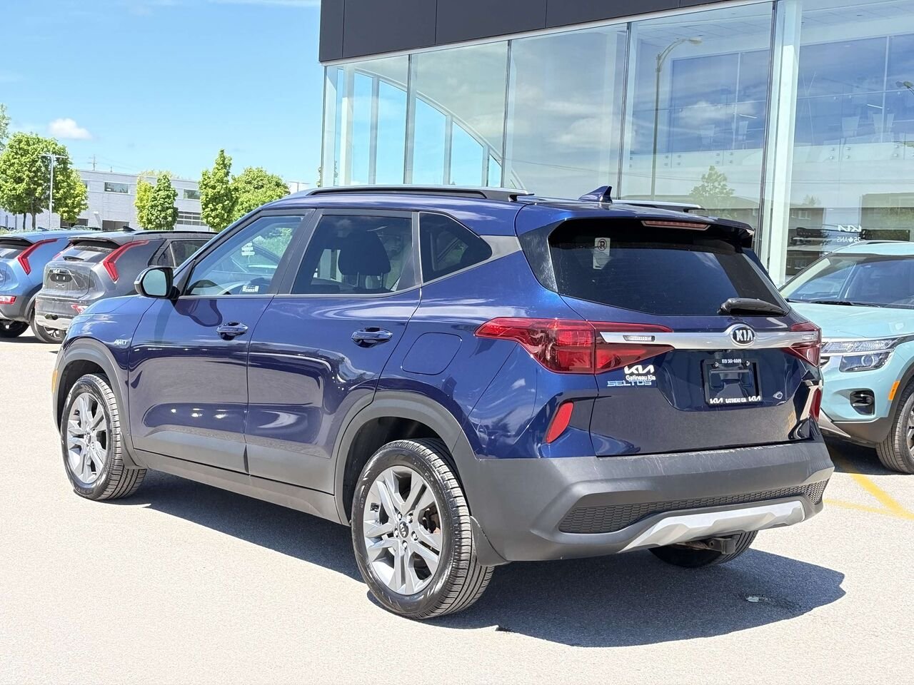 2021 Kia Seltos Blue Gatineau - photo #3