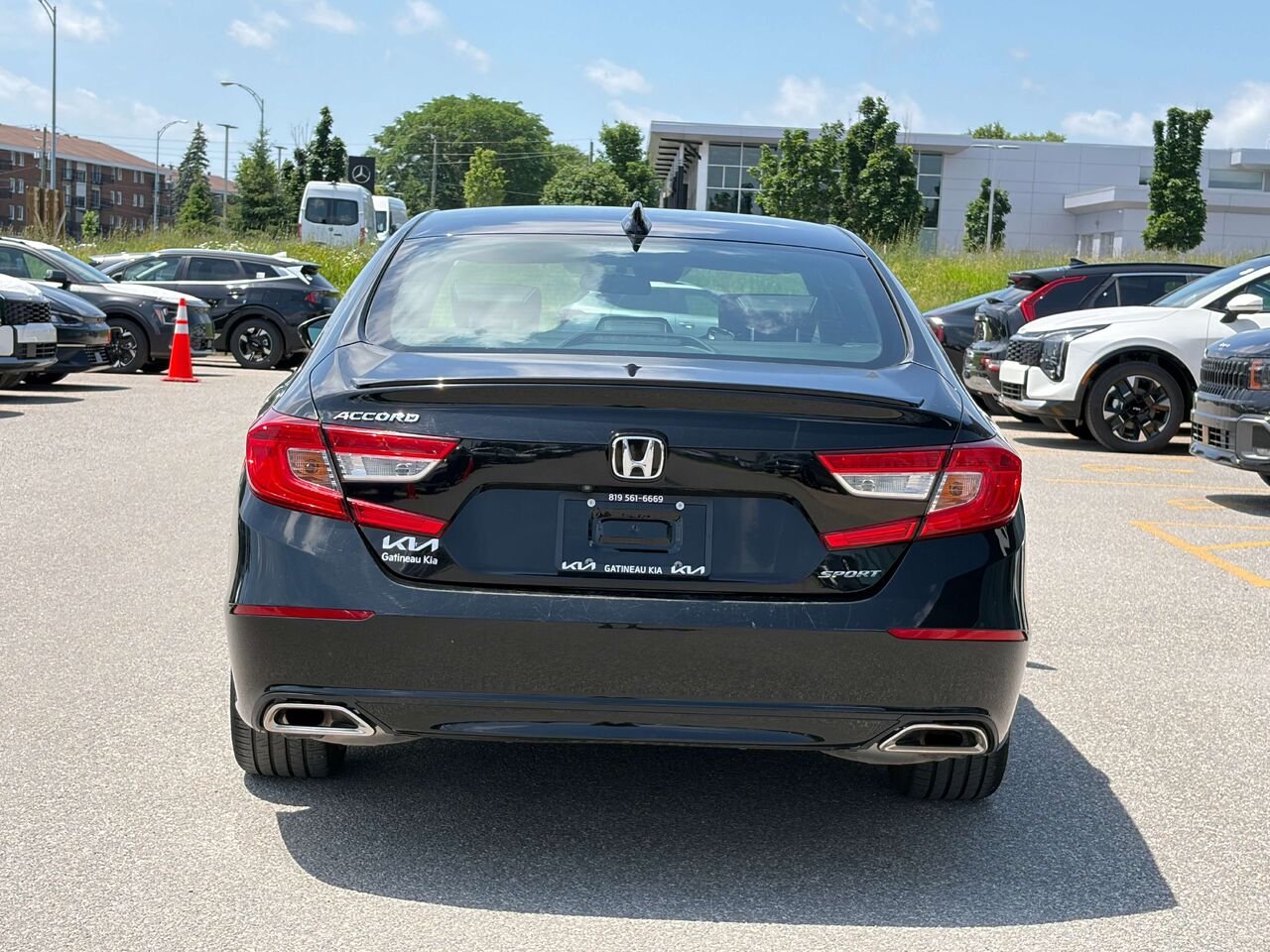 Honda Accord 2018 Noir Gatineau - photo #3