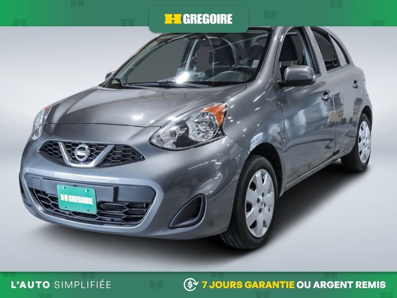 Nissan MICRA 822737 | S AUTO A/C GR ELECT CAM RECUL BLUETOOTH 2019 Gris Laval - photo #2