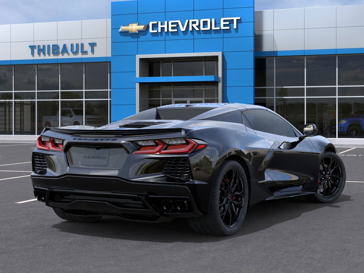 Chevrolet Corvette 1LT 2025 Noir Saint-Eustache - photo #3