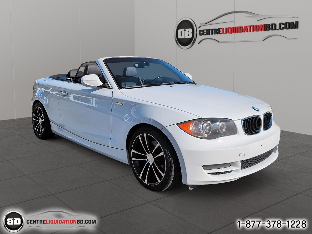 BMW Série 1 Cabriolet 2 portes 128i | BD0413A 2011 Blanc Granby - photo #3