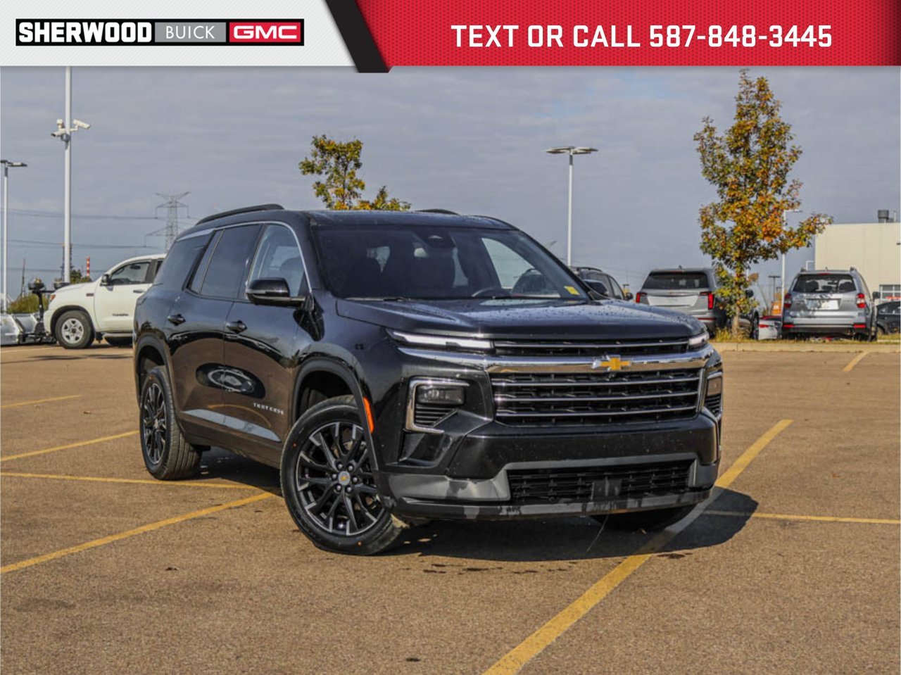 2025 Chevrolet Traverse AWD 4dr LT Black Sherwood Park - photo #0