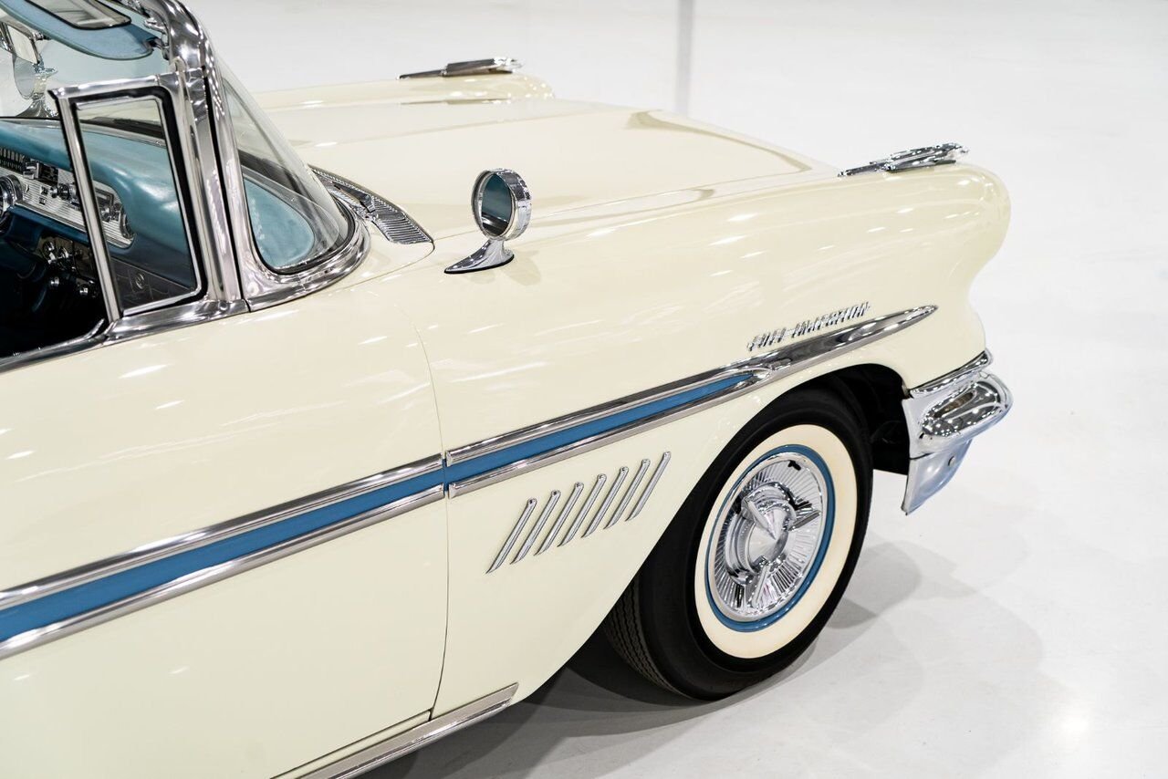 Pontiac Bonneville *PRICE IN USD* Fuel injected 347/315HP 1 of 630 produced 1957 Blanc Montréal - photo #44