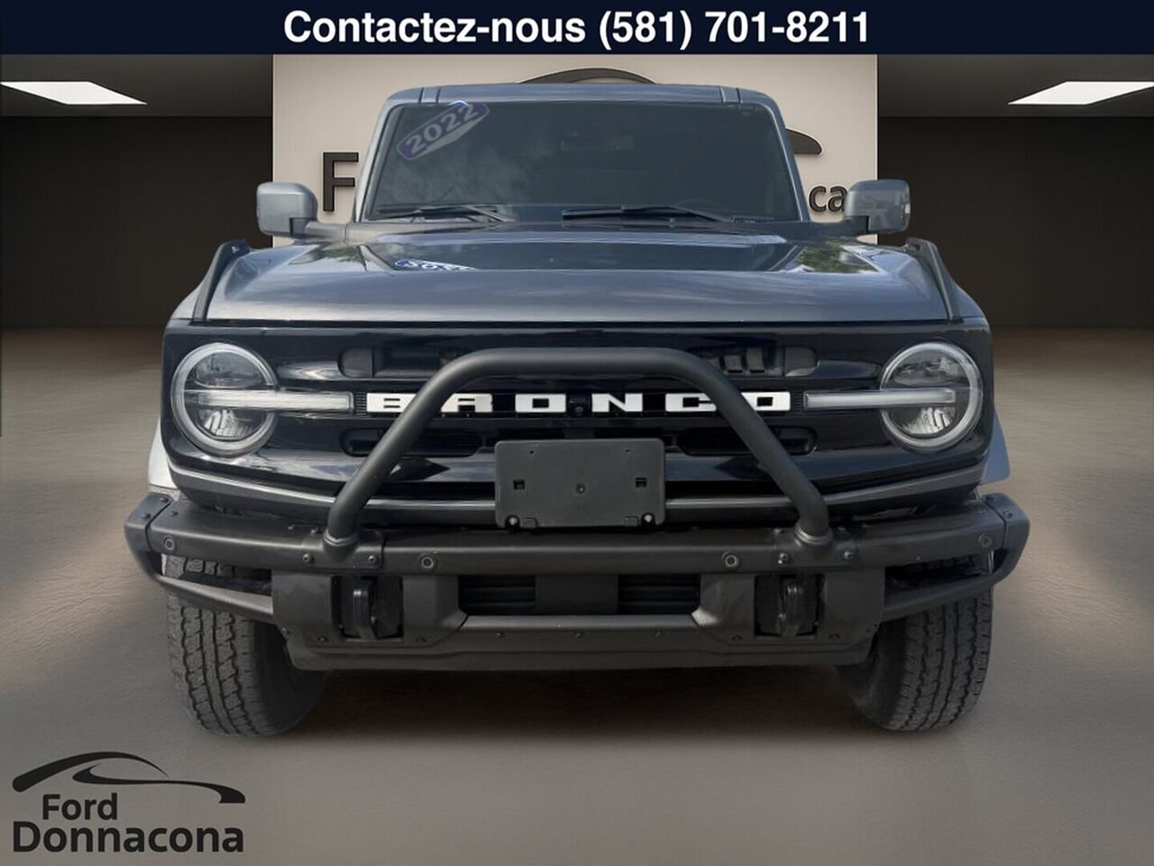 2022 Ford Bronco Grey  - photo #1