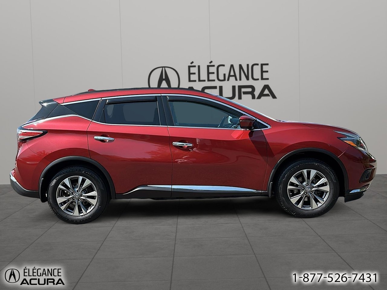 Nissan Murano SV | A8673A 2018 Rouge Granby - photo #3