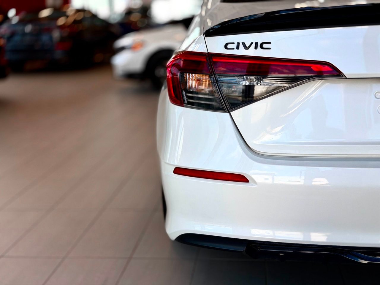 2024 Honda Civic Sedan White Notre-Dame-des-Prairies - photo #10