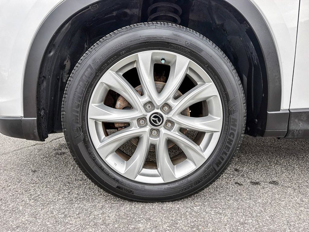 2014 Mazda CX-5 JM3KE4DY3E0318517 White Mirabel - photo #8