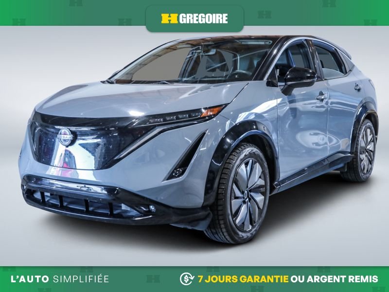 2024 Nissan Ariya EVOLVE+ AUTO AC CUIR TOIT NAV CAM RECULE BLUETOOTH Grey