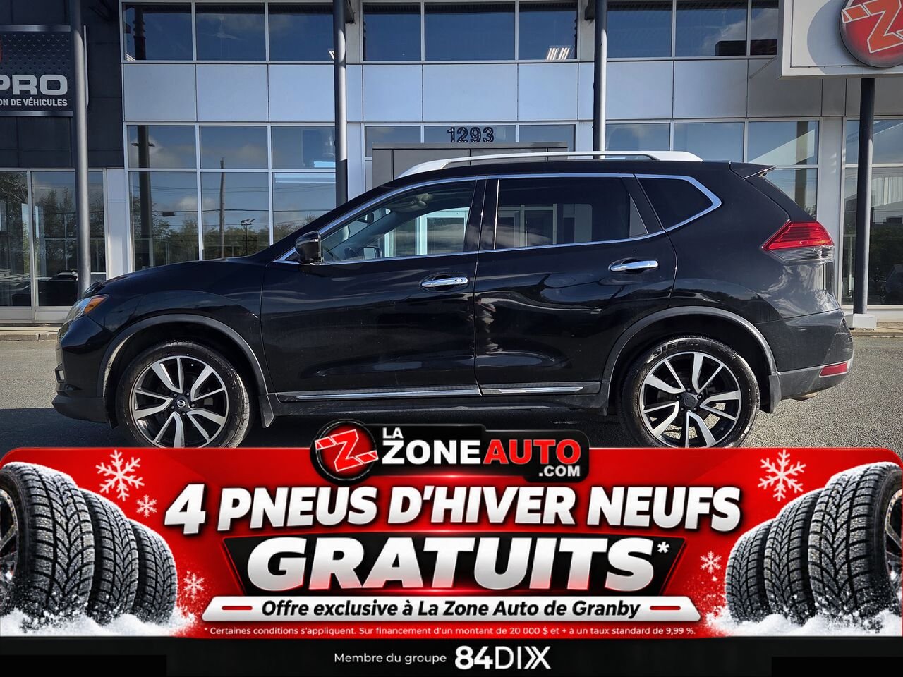 Nissan Rogue SL 2017 Noir Granby - photo #2