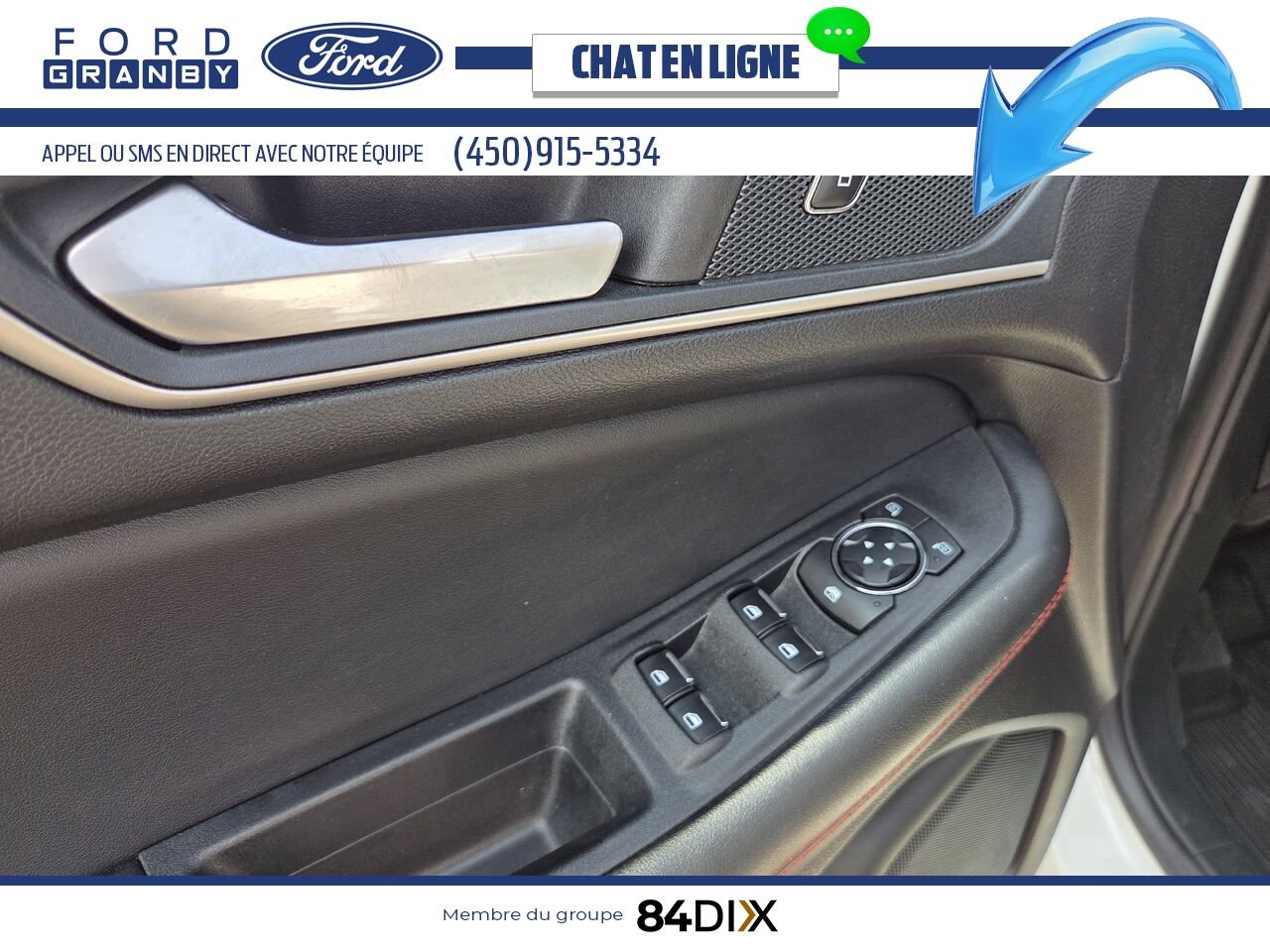 Ford Edge 2024 Blanc Granby - photo #17